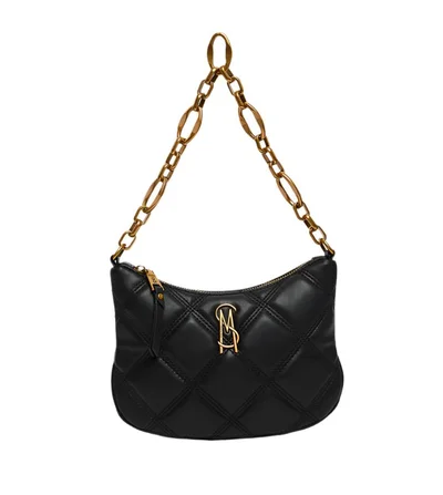 STEVE MADDEN Steve madden aura gold/black crossbody bag